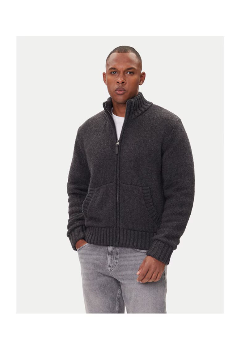 GUESS JEANS Cardigan barbati Guess - gri