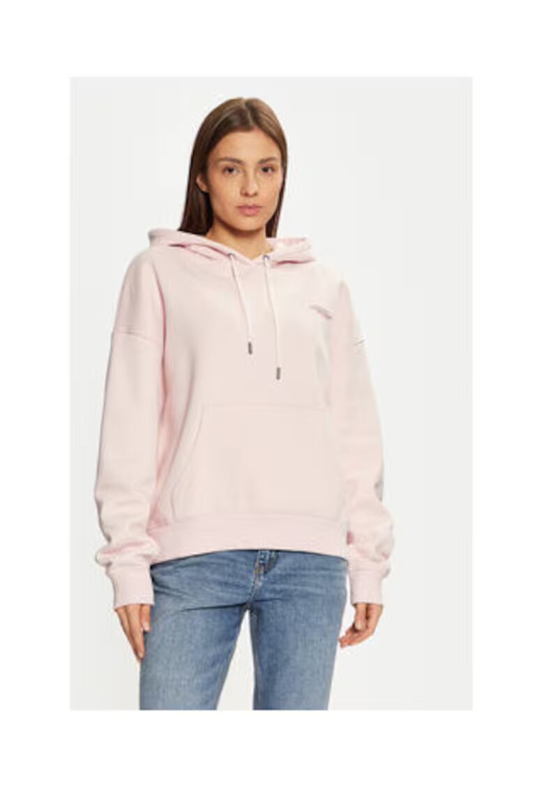 GUESS JEANS Hanorac cu gluga cu snur