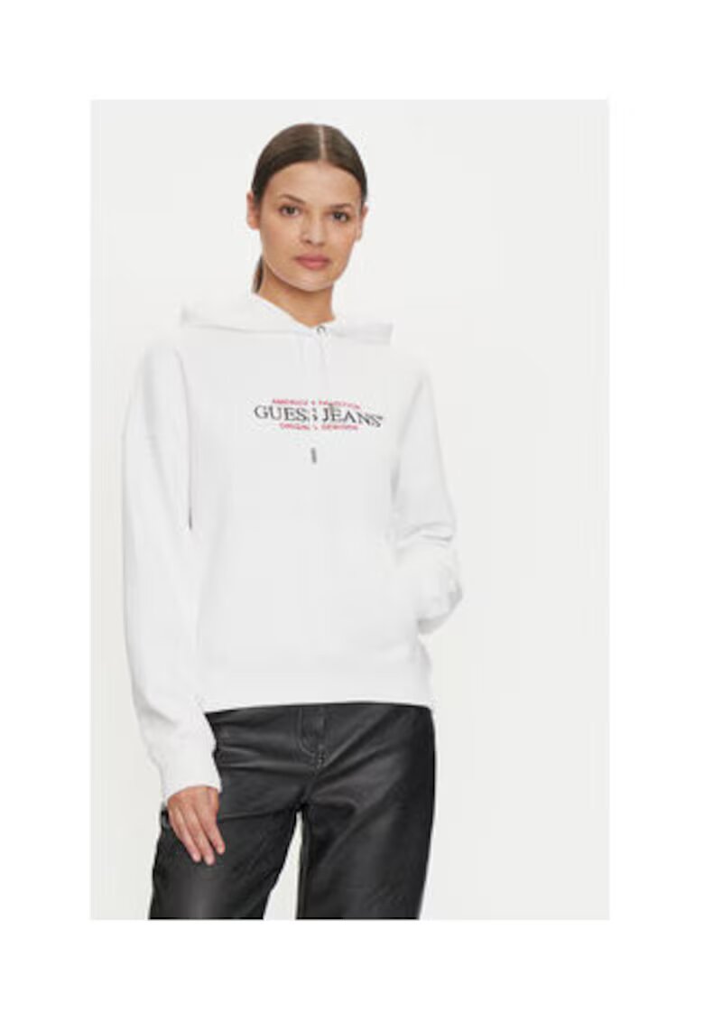 GUESS JEANS Hanorac cu logo