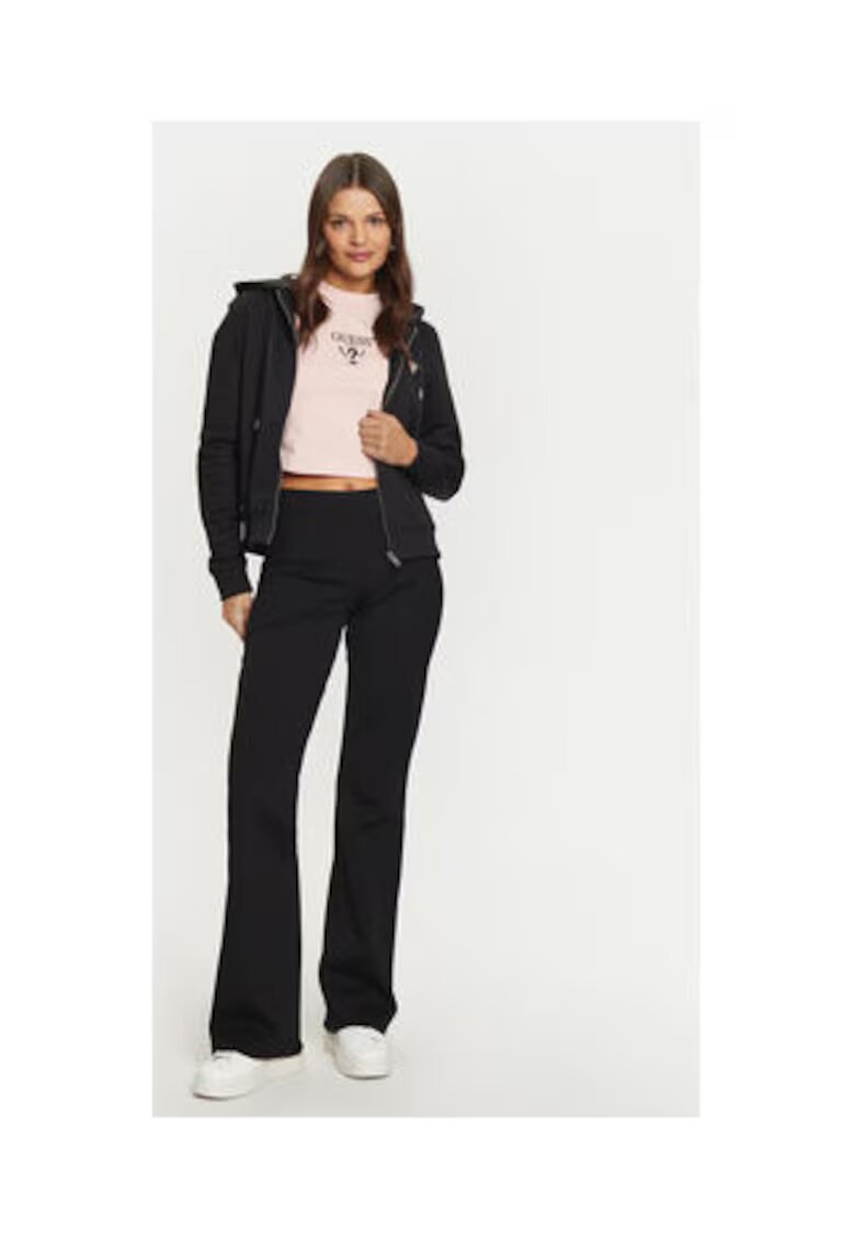 GUESS JEANS Hanorac de bumbac - cu logo