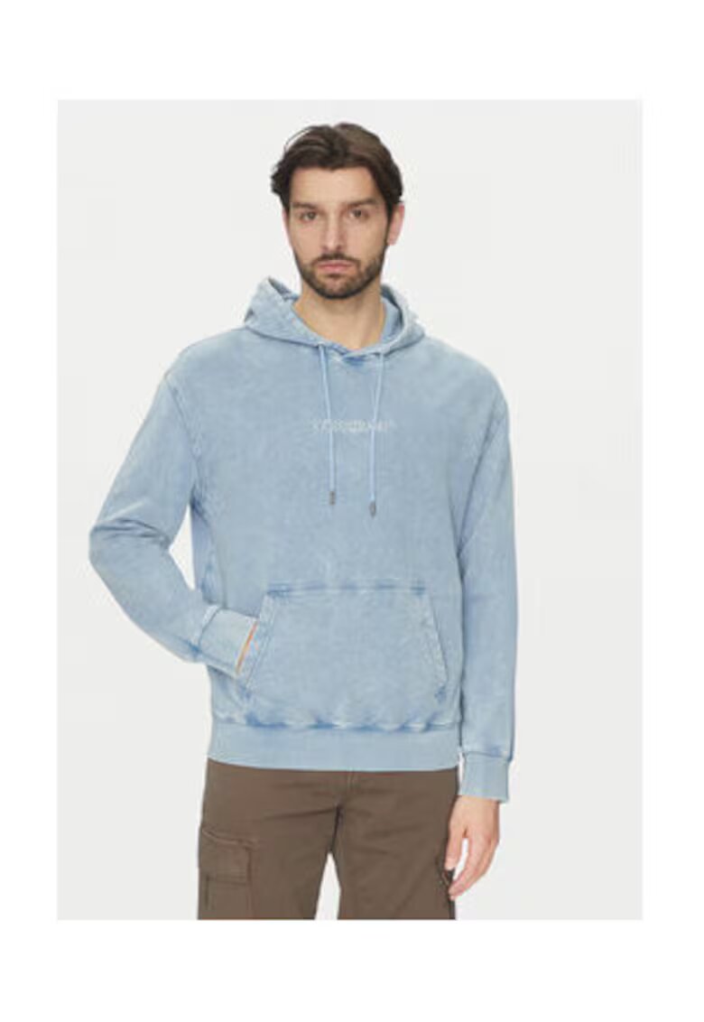 GUESS JEANS Hanorac din bumbac regular fit
