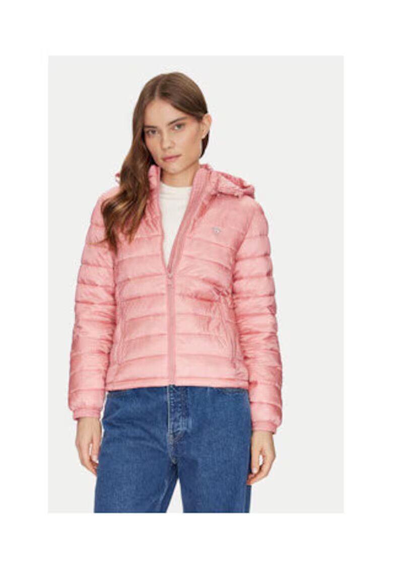 GUESS JEANS Jacheta Cu Puf