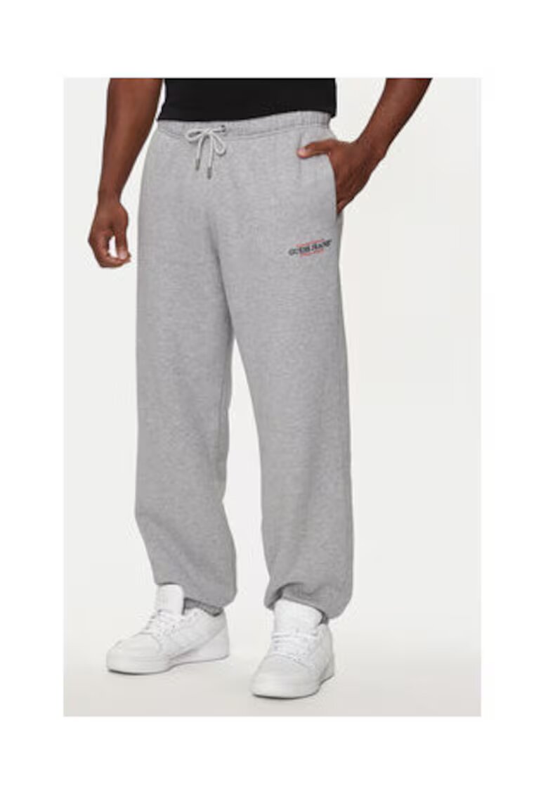 GUESS JEANS Pantaloni de trening din amestec de bumbac