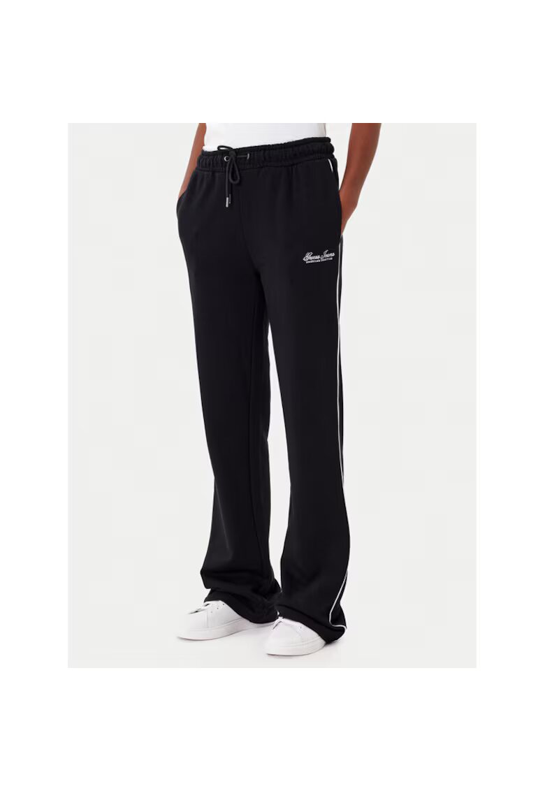GUESS JEANS Pantaloni sport dama negru - trening