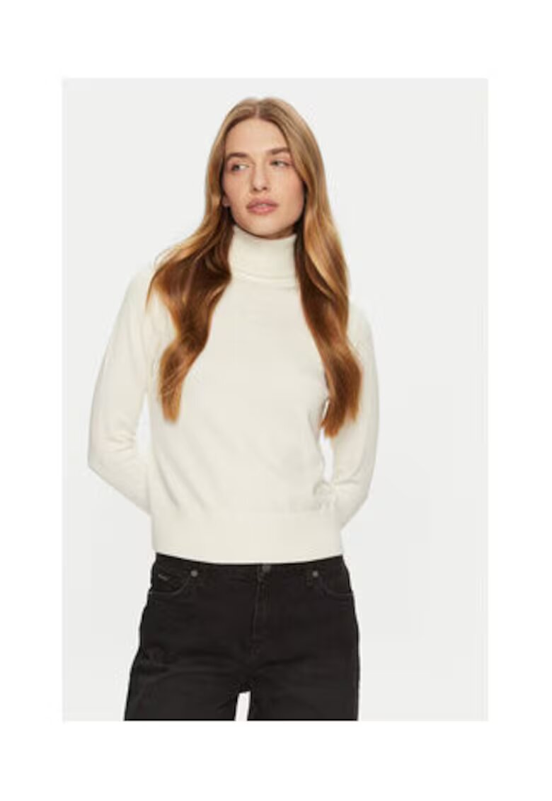 GUESS JEANS Pulover cu guler inalt