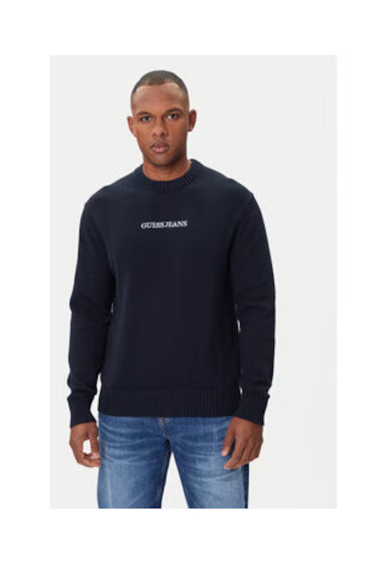 GUESS JEANS Pulover cu logo -