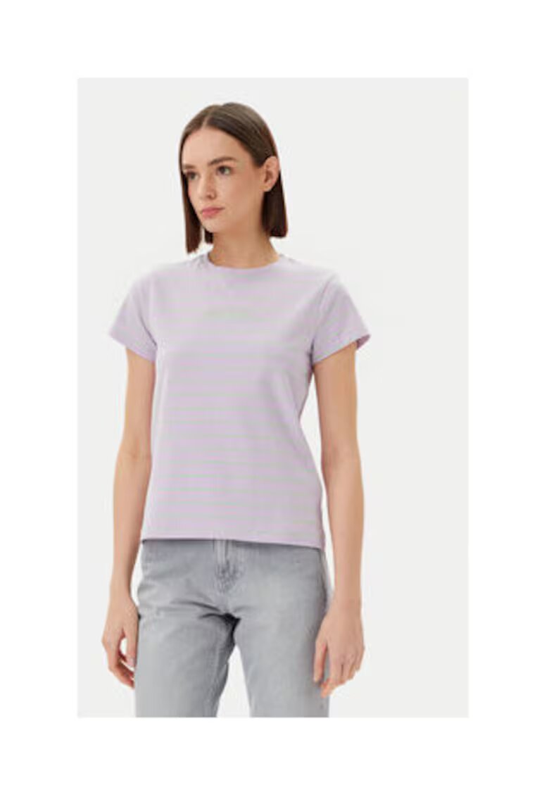 GUESS JEANS Tricou cu dungi si maneca scurta -