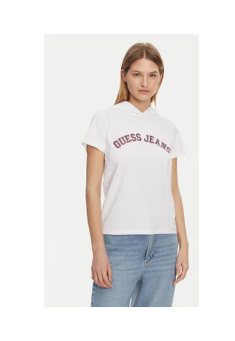 GUESS JEANS Tricou cu maneci scurte