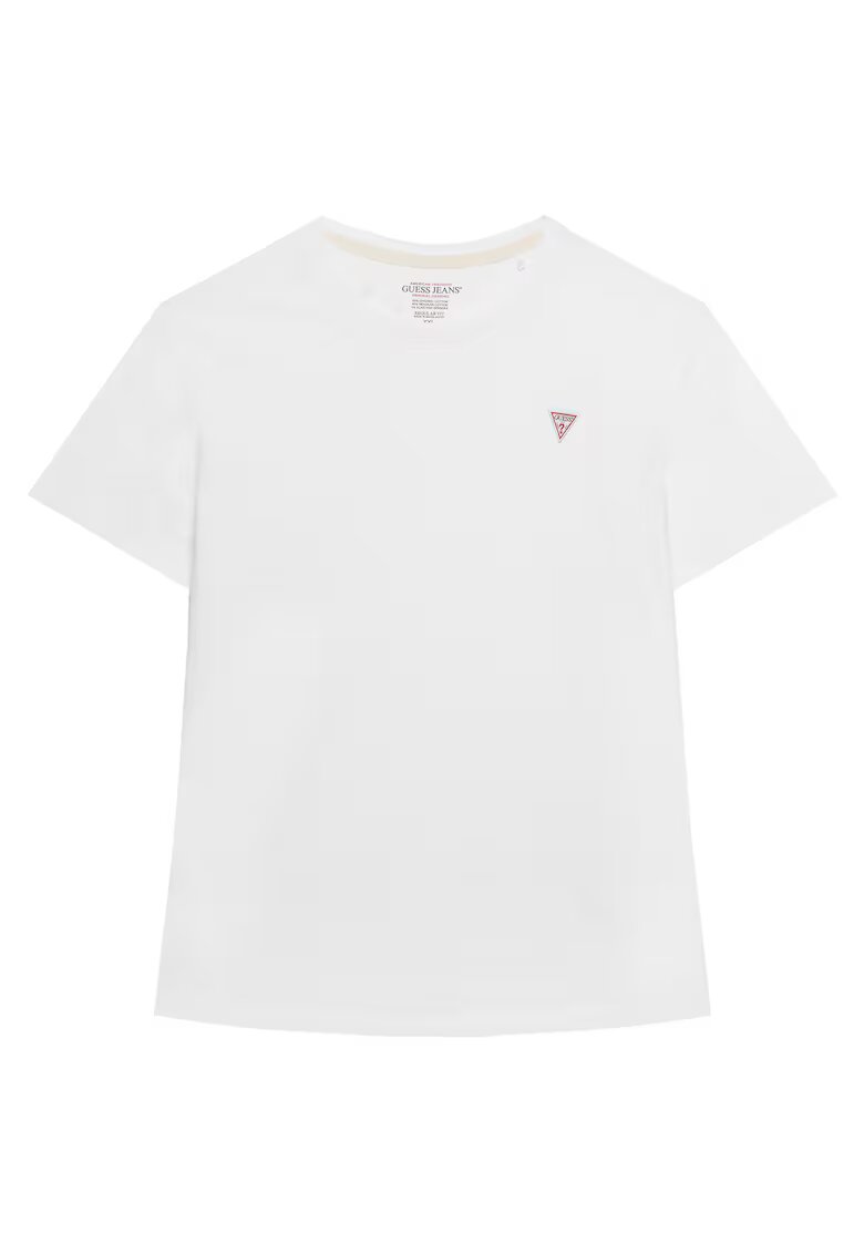 GUESS JEANS Tricou dama alb