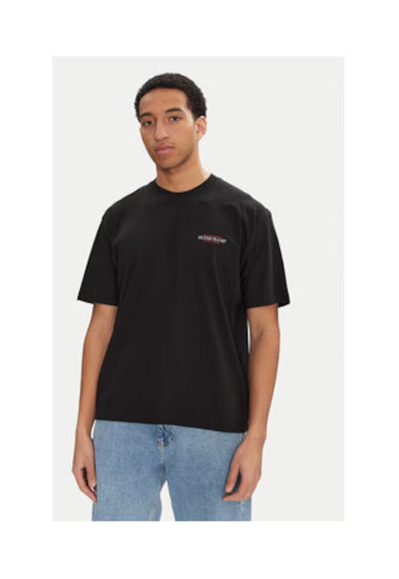 GUESS JEANS Tricou din bumbac cu logo