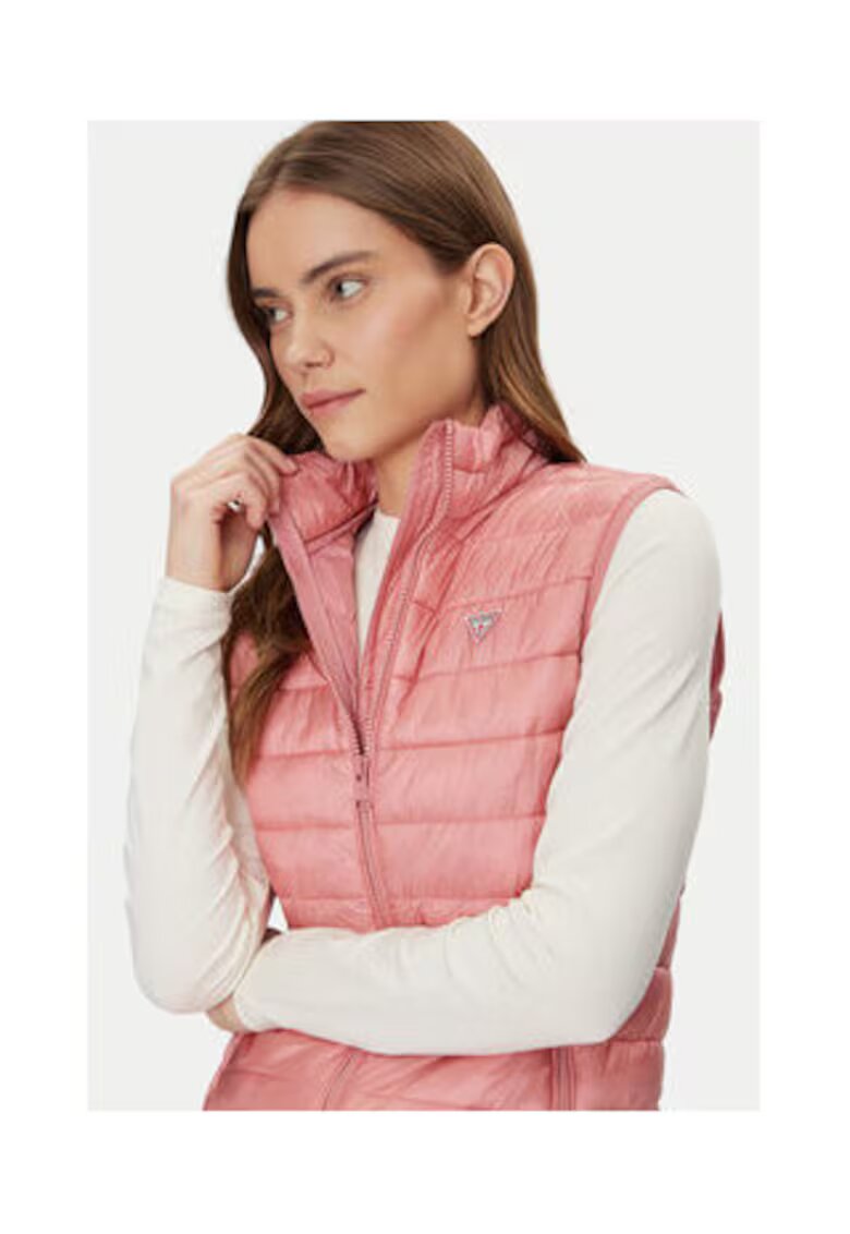 GUESS JEANS Vesta Matlasata Cu fermoar