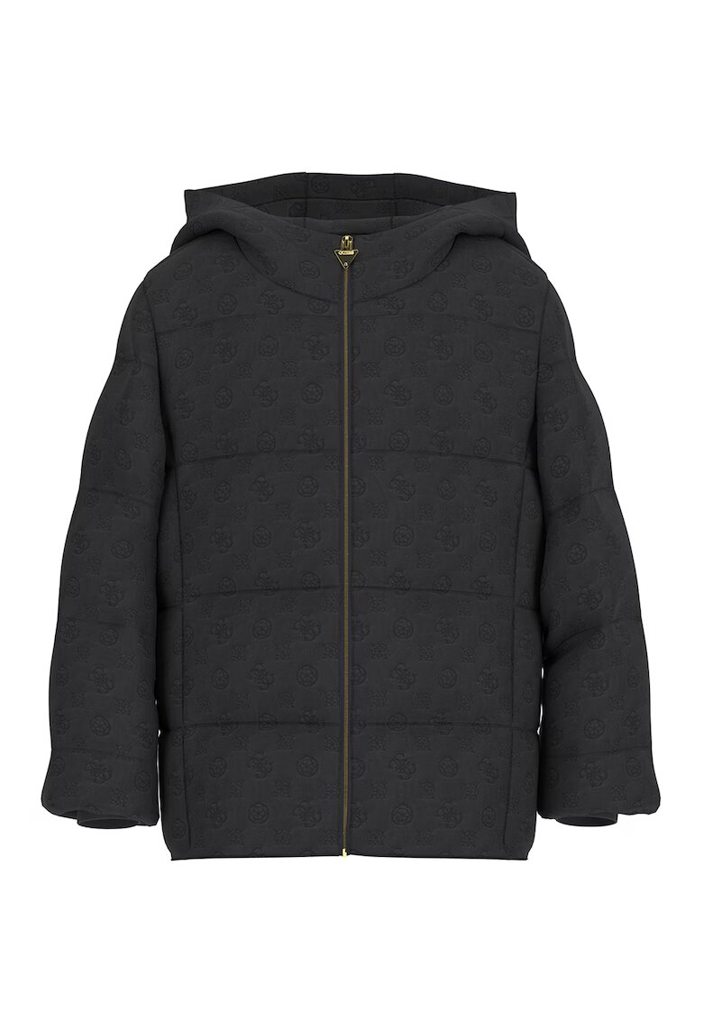 GUESS KIDS Geaca cu monograma - Negru
