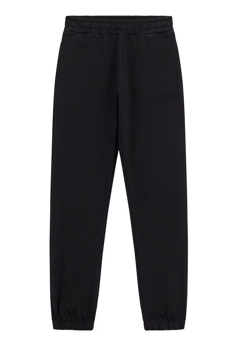 GUESS KIDS Pantaloni de trening cu talie inalta - Negru