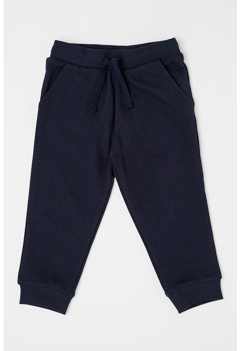 GUESS KIDS Pantaloni de trening din bumbac cu talie ajustabila - Corai - Bleumarin -