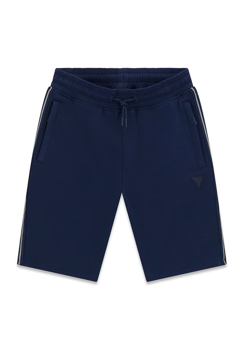 GUESS KIDS Pantaloni scurti de trening cu snur de ajustare - Bleumarin