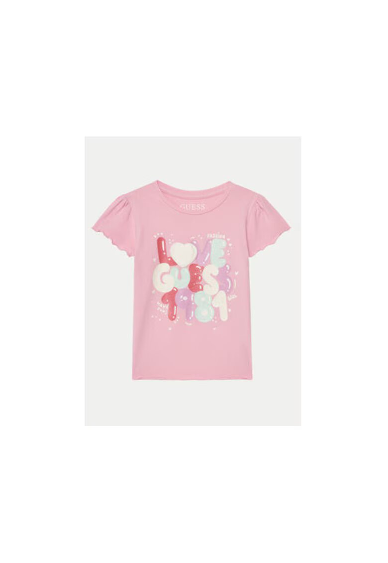 GUESS KIDS Tricou regular fit din amestec de bumbac