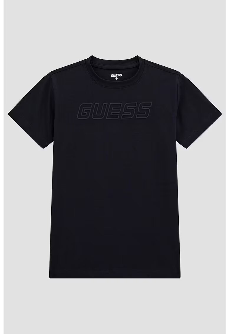 GUESS KIDS Tricou regular-fit din amestec de bumbac cu logo - Negru