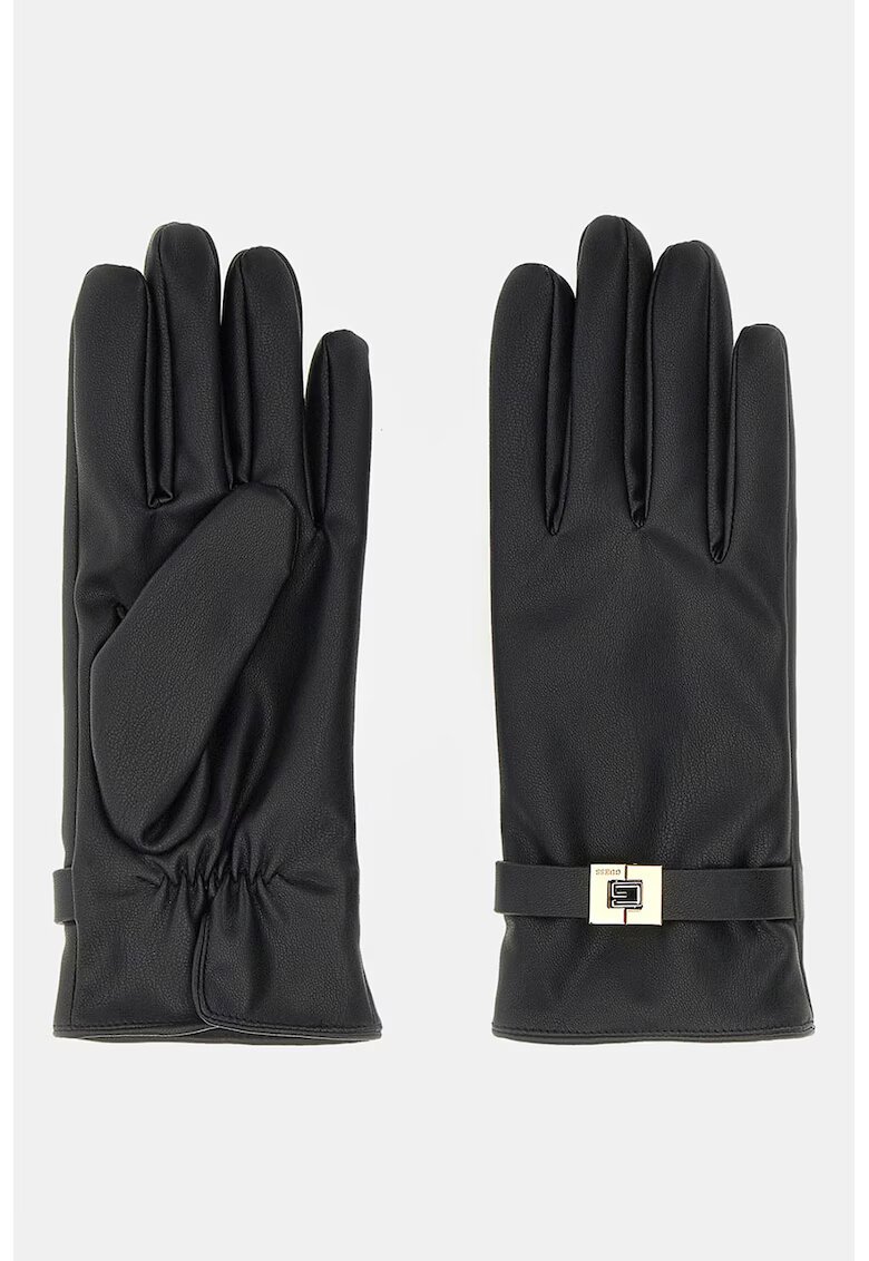 GUESS Manusi de piele ecologica - Negru