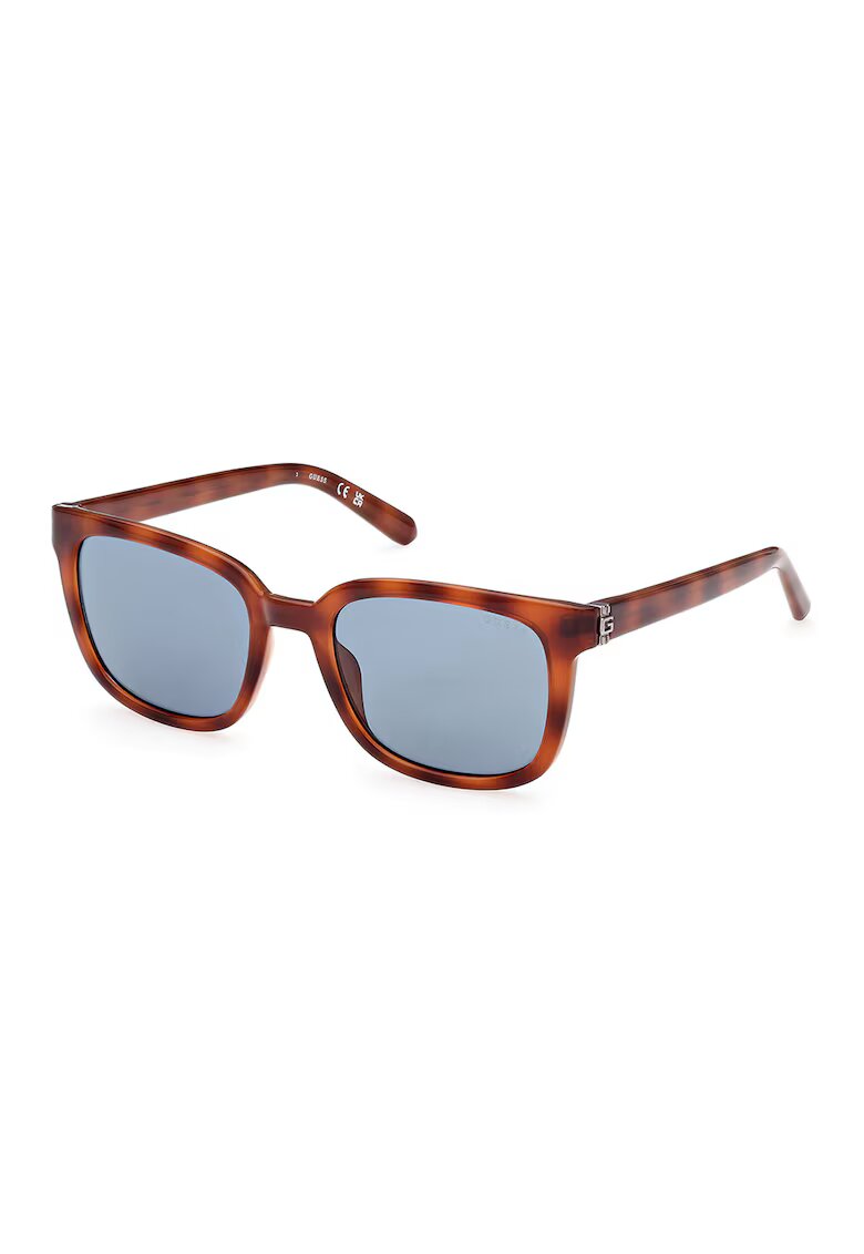 GUESS Ochelari de soare cu lentile uni - Maro