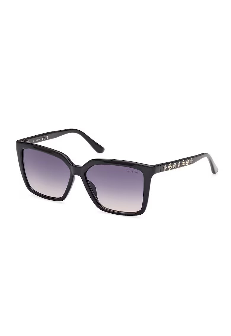 GUESS Ochelari de soare dreptunghiulari cu lentile in degrade