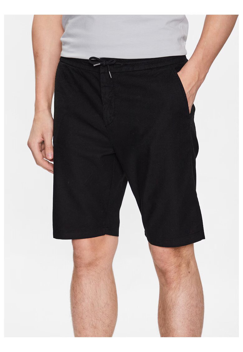 GUESS Pantaloni barbati - Bumbac - Negru