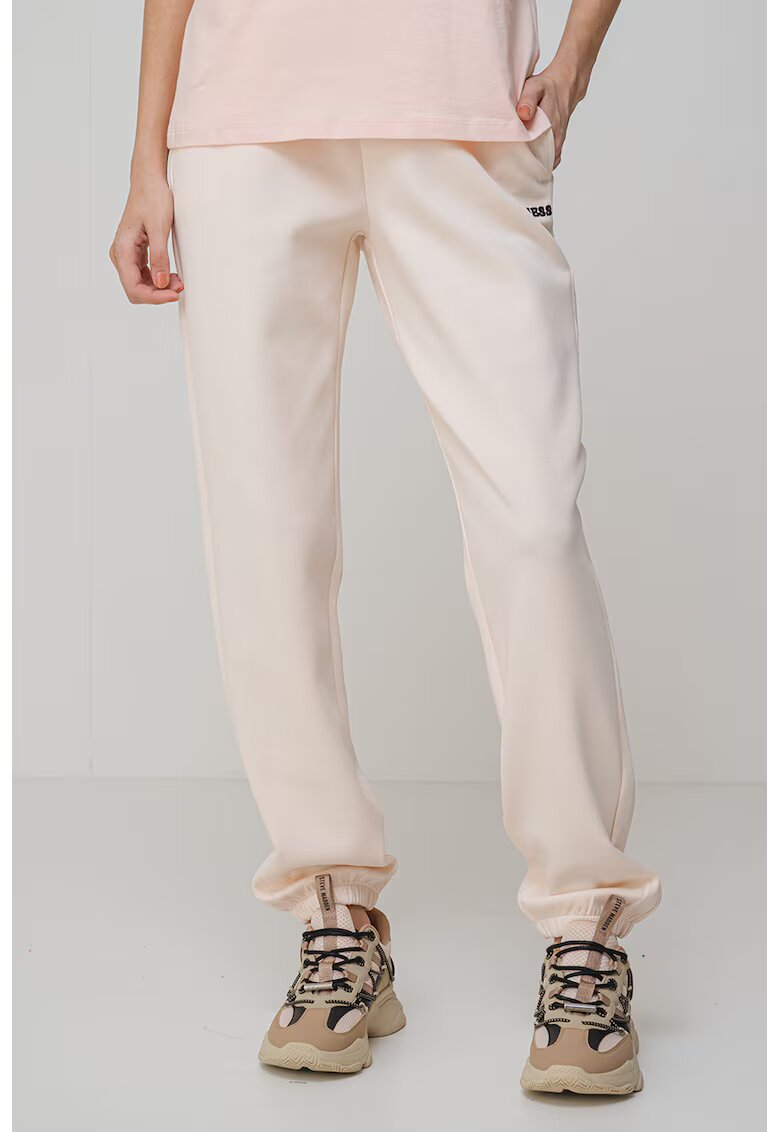 GUESS Pantaloni cu buzunare laterale - pentru fitness - Piersica