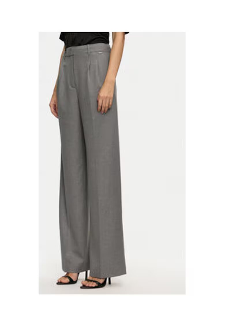 GUESS Pantaloni cu croiala dreapta si buzunare