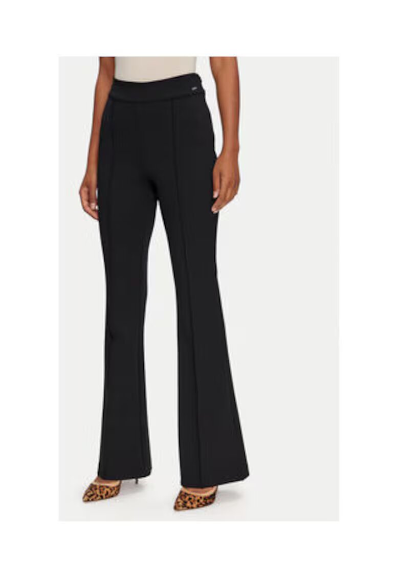 GUESS Pantaloni cu talie inalta cu croiala ampla -