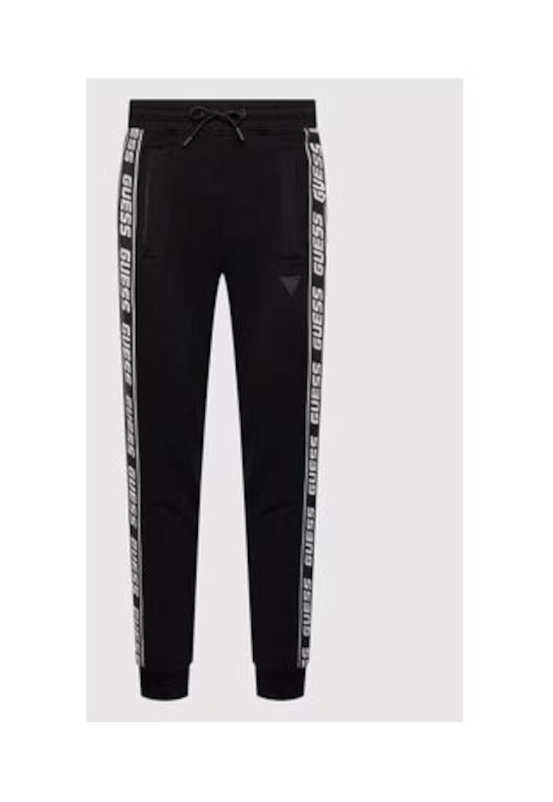 GUESS Pantaloni de trening cu benzi logo -
