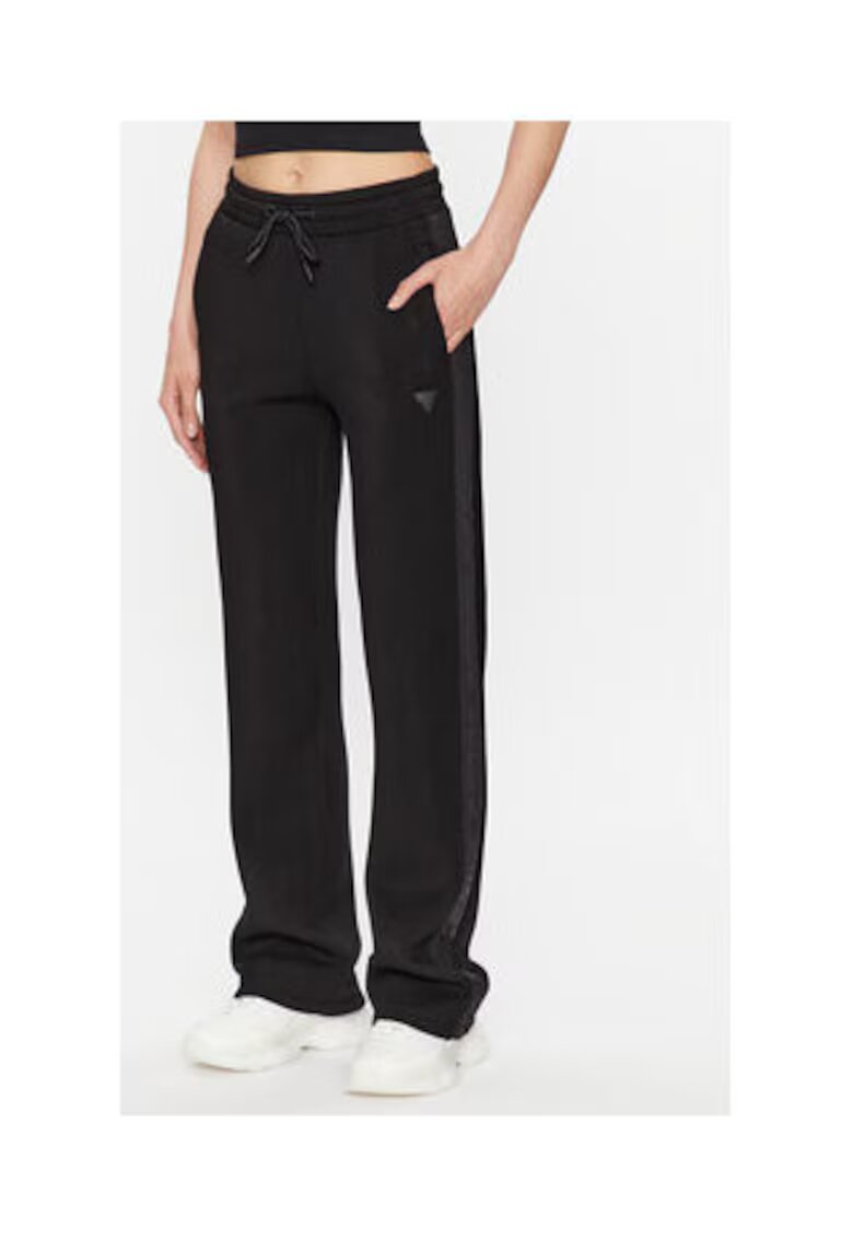 GUESS Pantaloni de trening cu buzunare oblice si snur -