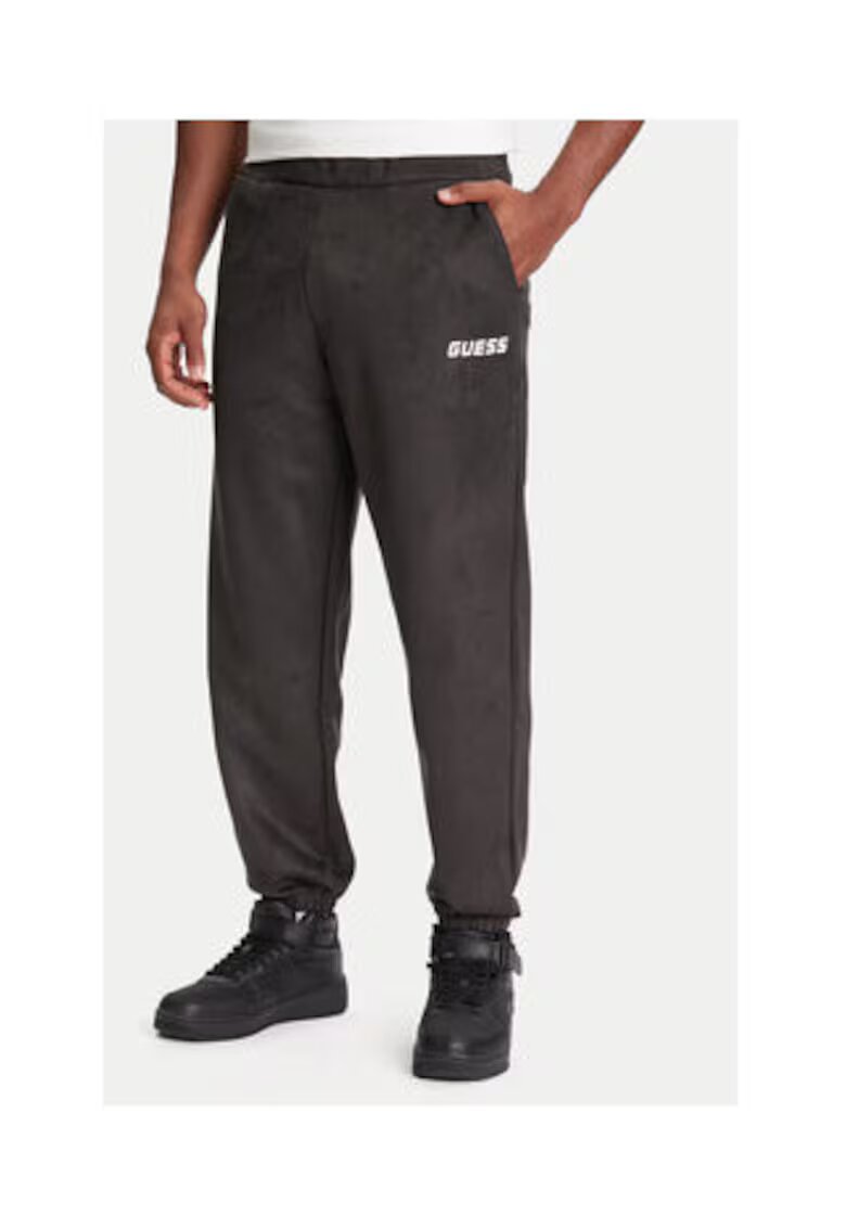 GUESS Pantaloni de trening - cu imprimeu logo
