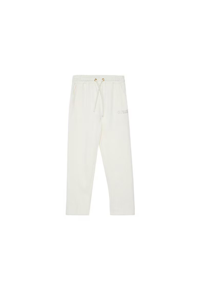 GUESS Pantaloni de trening cu snur in talie si logo