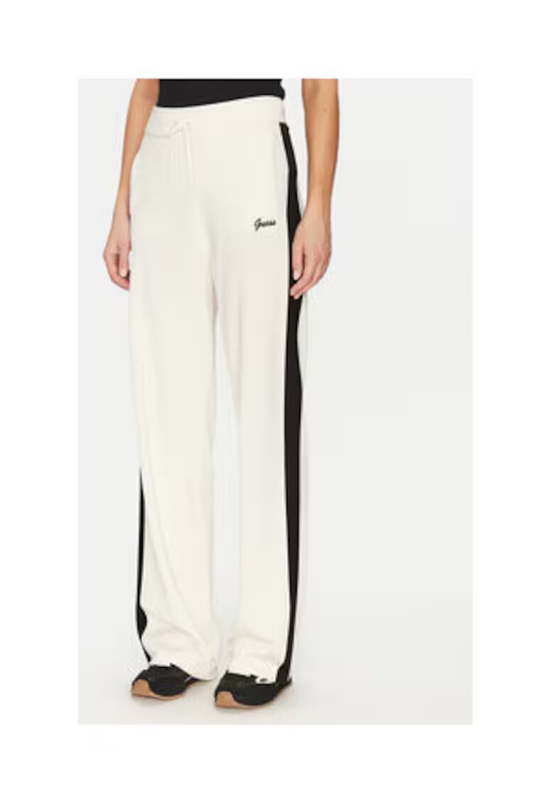 GUESS Pantaloni de trening cu talie inalta