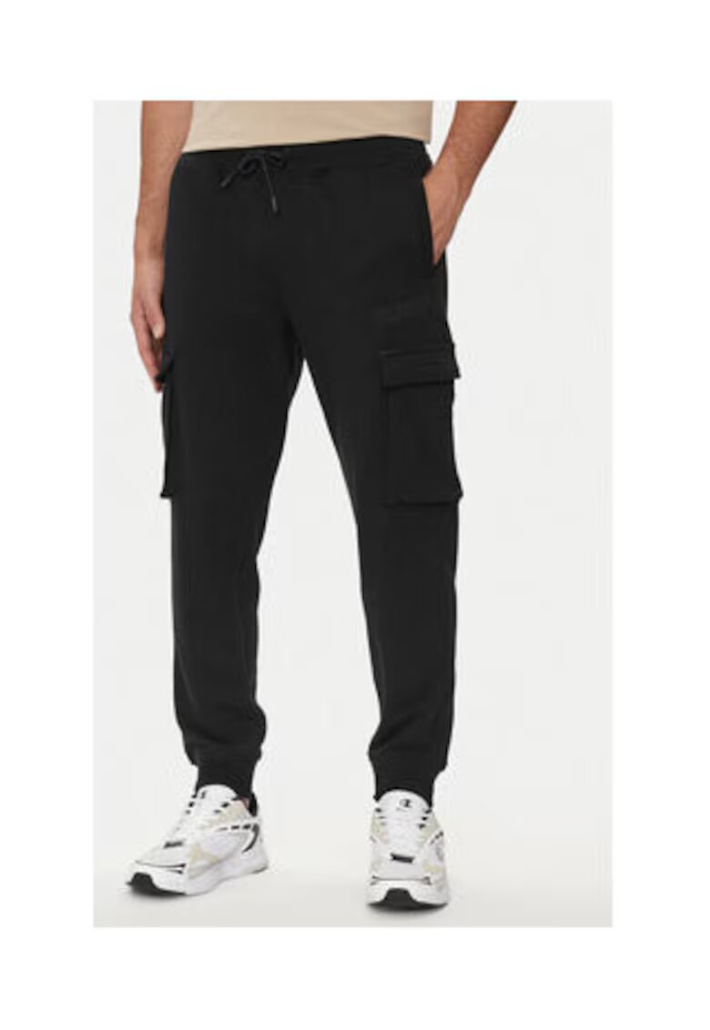 GUESS Pantaloni de trening din amestec de bumbac organic -
