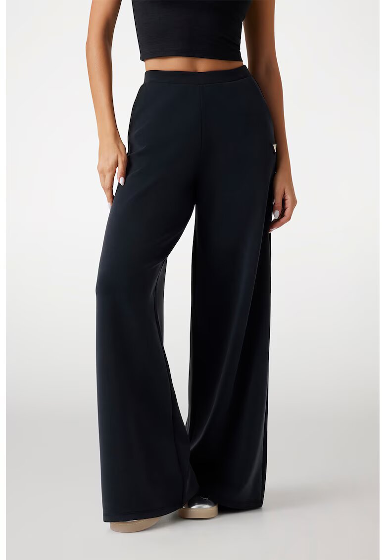 GUESS Pantaloni din amestec de modal - pentru fitness - Negru