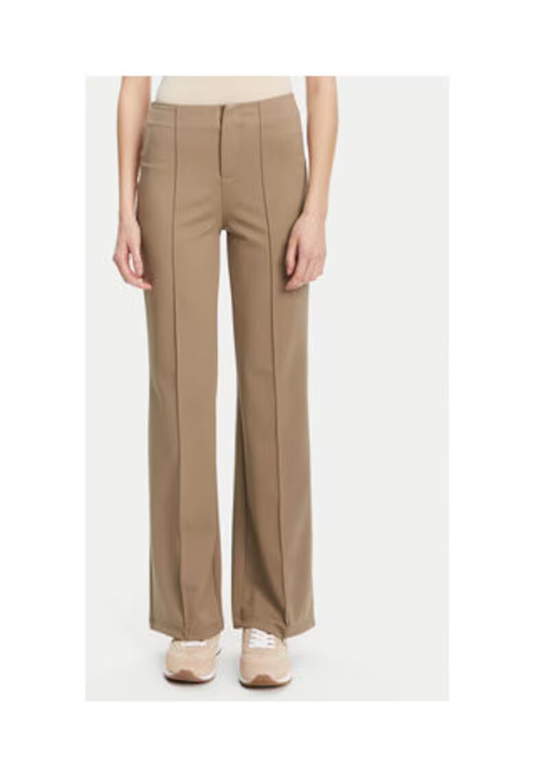 GUESS Pantaloni din amestec de poliamida cu croiala dreapta si fermoar