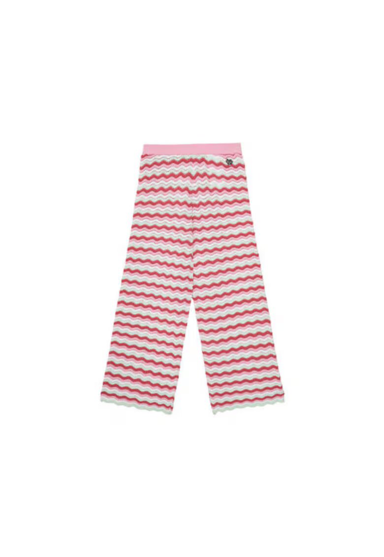 GUESS Pantaloni din bumbac organic - Multicolor