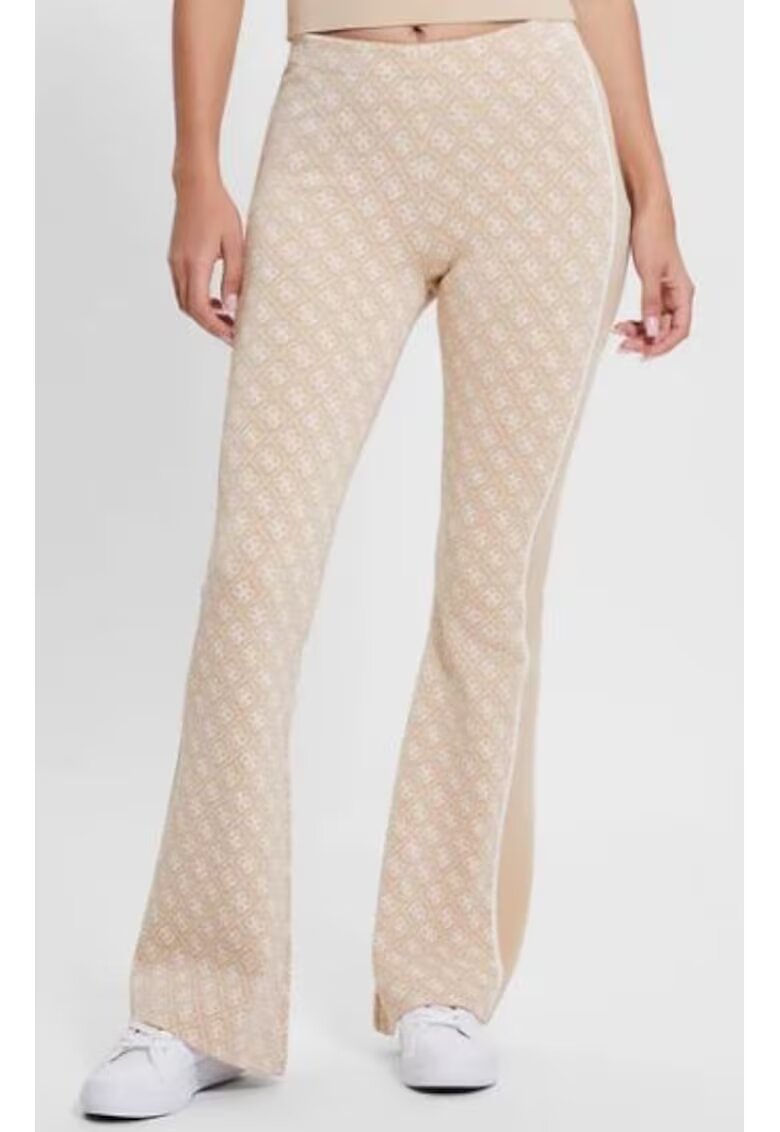 GUESS Pantaloni Flared Cu Logo