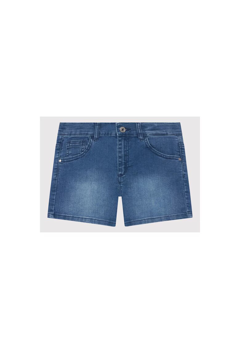 GUESS Pantaloni scurti copii albastri - Albastru
