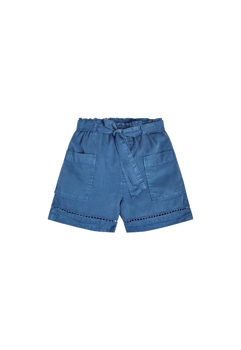 GUESS Pantaloni scurti copii - Lyocell - Albastru - Albastru