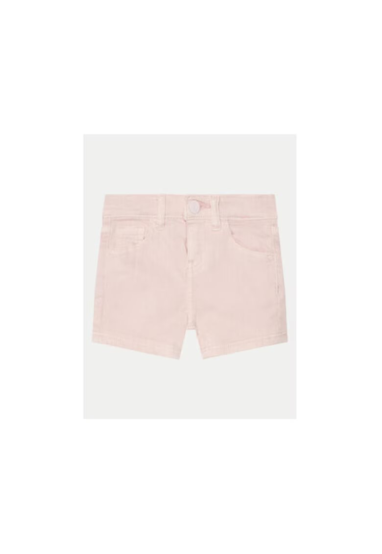 GUESS Pantaloni scurti cu model uni si buzunare