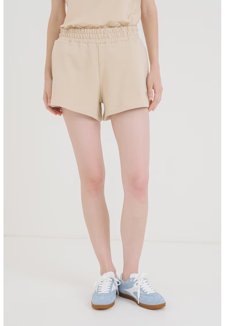GUESS Pantaloni scurti cu talie inalta pentru fitness