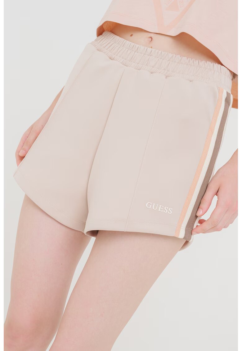 GUESS Pantaloni scurti cu talie inalta pentru fitness