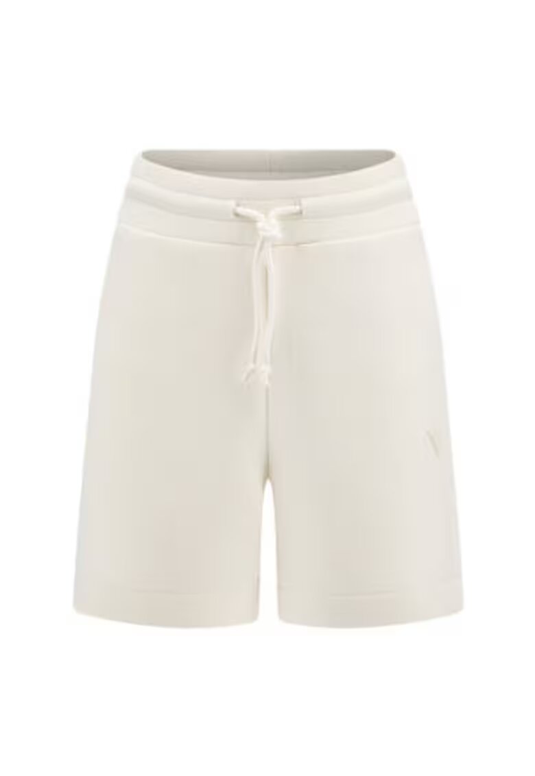 GUESS Pantaloni scurti drepti cu snur in talie