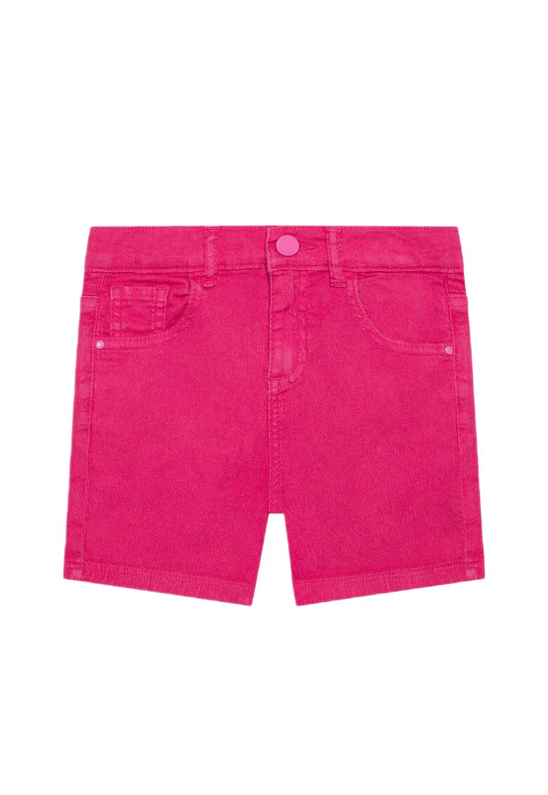 GUESS Pantaloni scurti fete bumbac - roz -