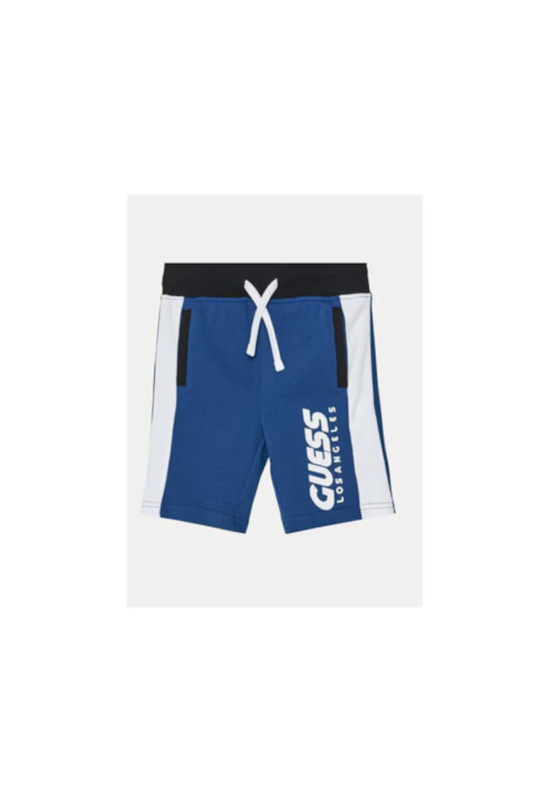 GUESS Pantaloni scurti sport din bumbac