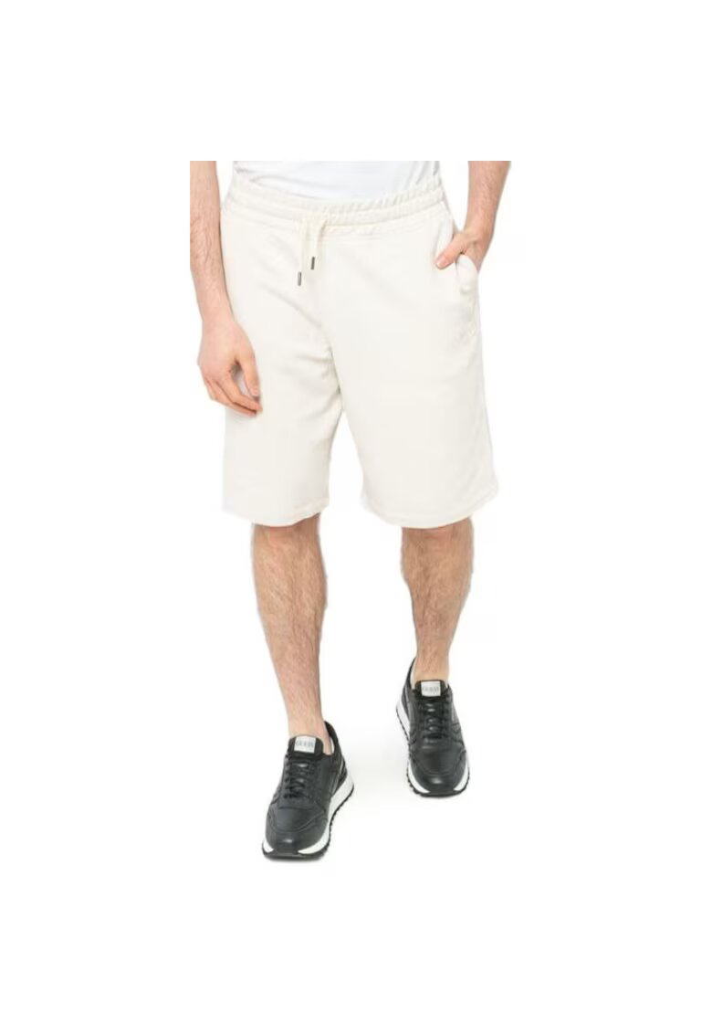 GUESS Pantaloni scurti uni cu talie medie -