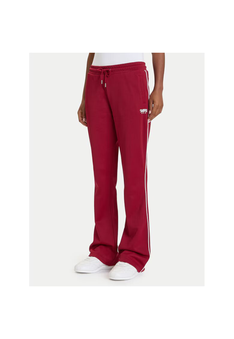 GUESS Pantaloni sport dama bordo - trening