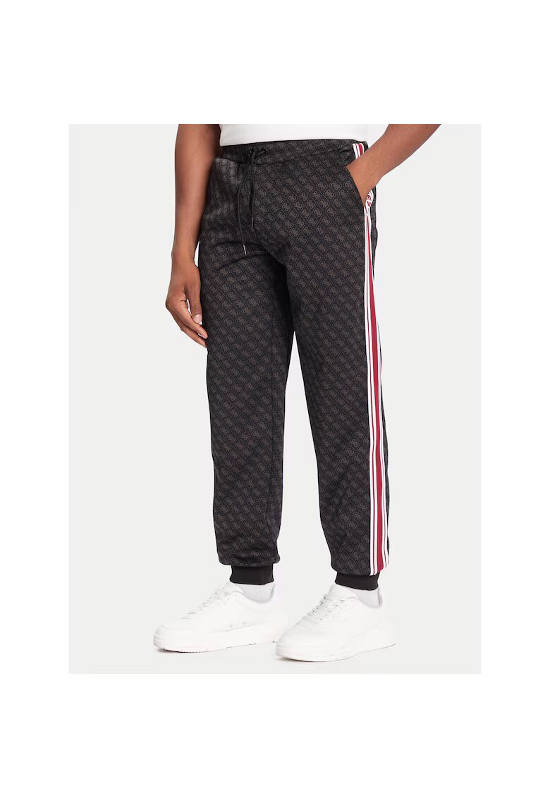 GUESS Pantaloni trening barbati negru