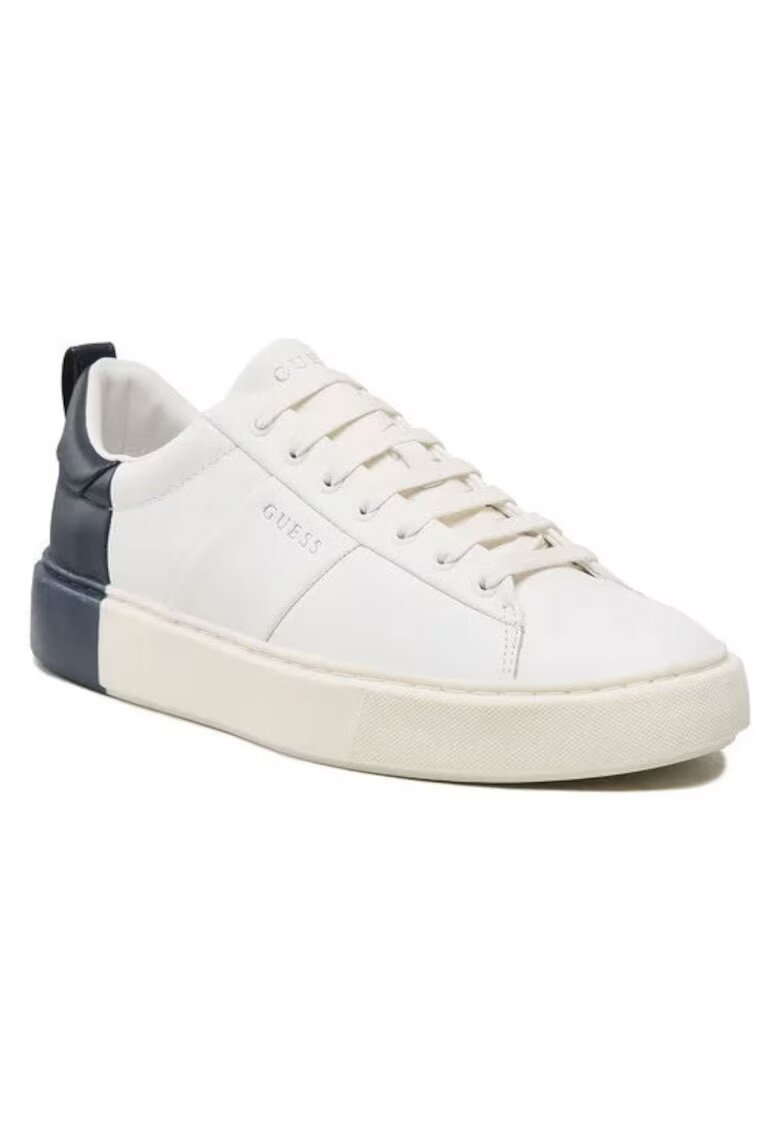 GUESS Pantofi barbati Piele ecologica - Alb - Alb